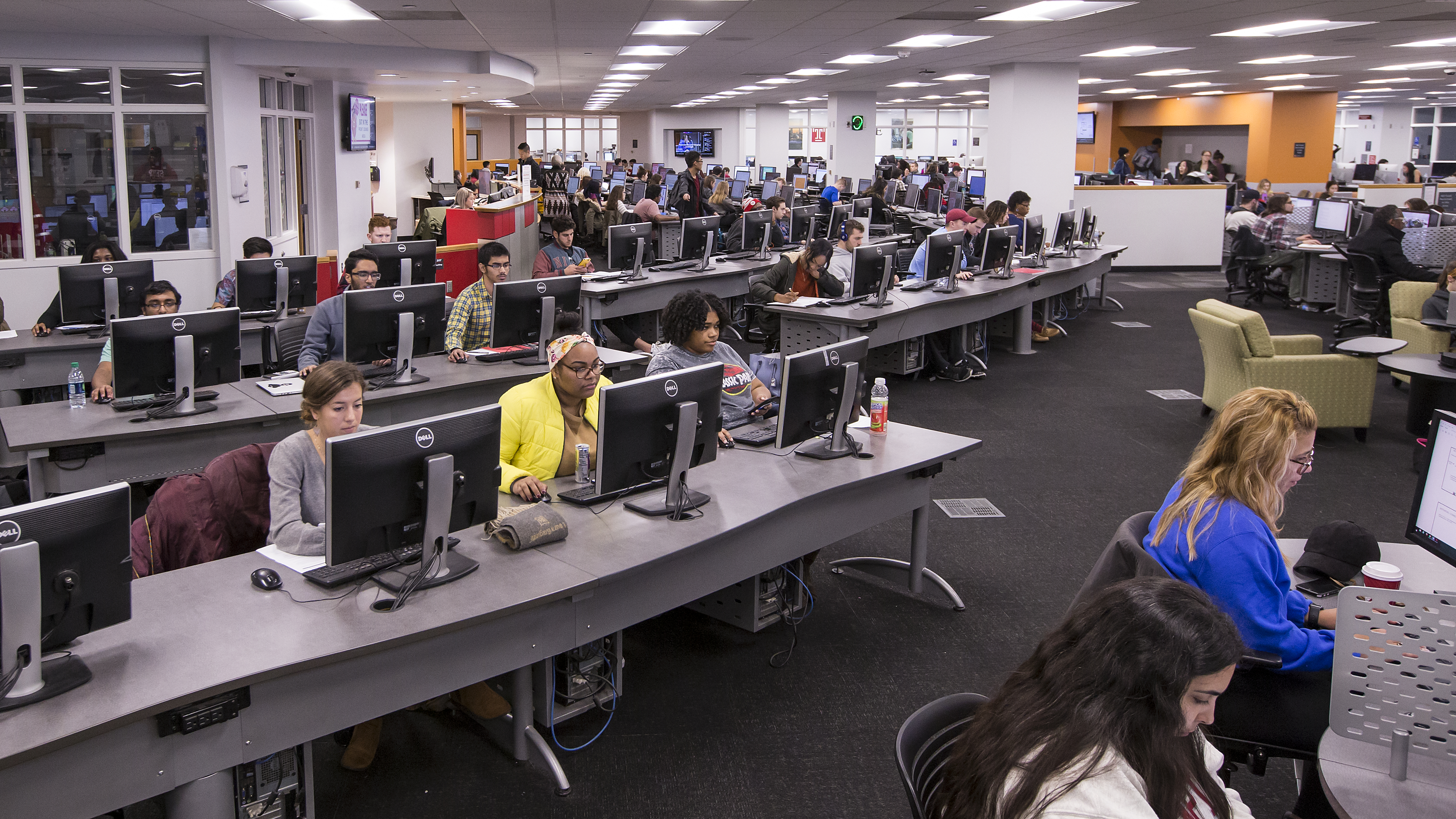 The TECH Center Main Computer Lab