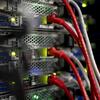 Close-Up of an Information Technology Services Server in the TECH Center