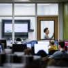 Students working in TECH Center Lab