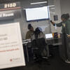 Students Collaborating in TECH Center Breakout Room