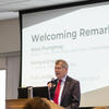 President Englert Welcoming Attendees
