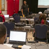Community residents participate in a career seeker class held at the Digital Equity Center located in the Opportunities Workforce Leadership Hub.